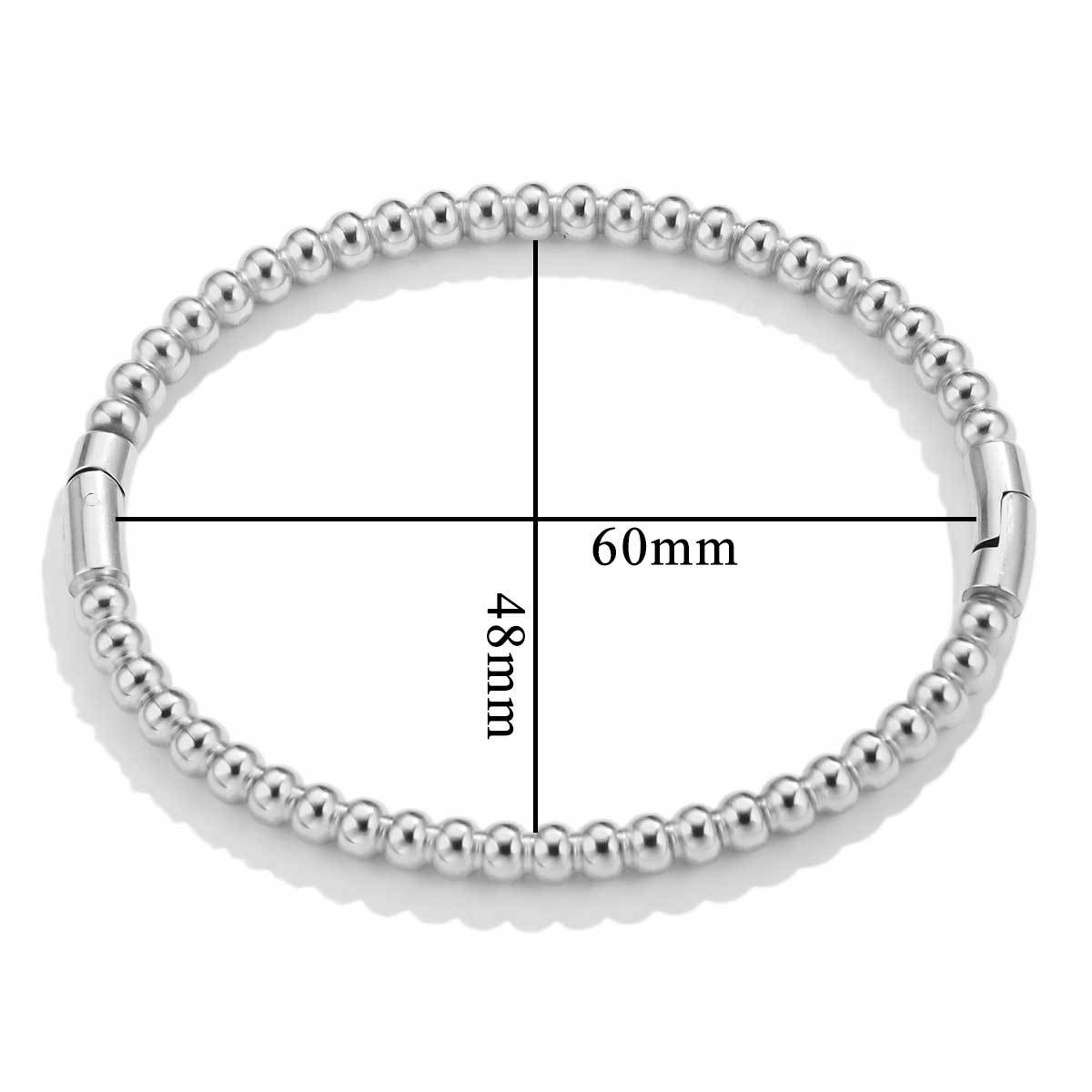 Fashion bamboo titanium steel bracelet female summer niche cold style ins stainless steel retro bamboo jewelry - Image 8